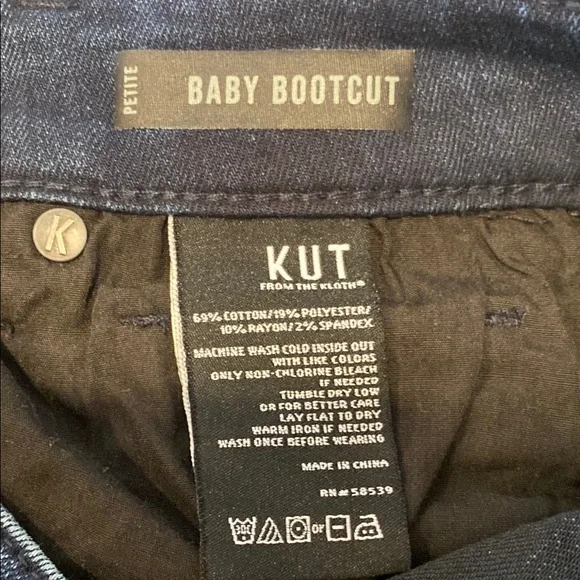 Kut from the Kloth Blue Flare Leg Jeans - Picture 3 of 4
